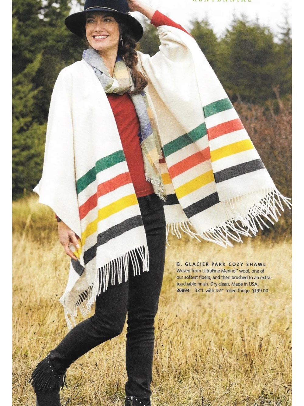 Pendleton Glacier Park Shawl